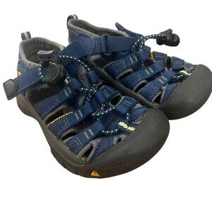 Keen Little Kids Newport H2 Navy Blue Sandals